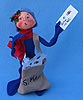 Annalee 10" Mailman Elf - Ooh Mouth - Mail Carrier - Mint - 735198ooh