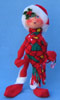 Annalee 10" Red Christmas Elf with Santa Hat and Scarf - Mint - 7357199trooh