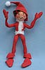 Annalee 10" Red Christmas Elf - Near Mint - 735795a