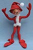 Annalee 10" Red Christmas Elf - Near Mint - 735795xo