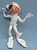 Annalee 10" White Christmas Elf - Near Mint  - 735988ox