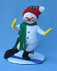 Annalee 7" Snowboarding Snowman - Mint - 750199