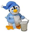 Annalee 4" Frosty Penguin 2024 - Mint - 760324