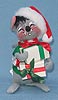 Annalee 7" Mouse with Presents - Mint / Near Mint - 773584sq