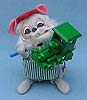 Annalee 7" Workshop Mouse Painting Train - Mint / Near Mint - 775091