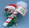 Annalee 7" Mouse with North Pole - Mint / Near Mint - 775892sq