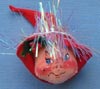 Annalee 3" Red Elf Head Ornament - Mint - 780296smirk