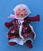 Annalee 3" Mrs Victorian Santa Ornament - Mint - 790086ooh