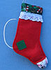 Annalee 6" Squeak-A-Boo Stocking Mouse Ornament- Mint - 792799sq