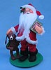 Annalee 10" Santa's Best Friend - Mint - 871901