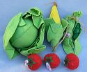 Annalee Vegetable Set with No Faces - Mint / Near Mint - 9018-902393