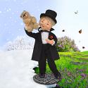 Annalee 10" Groundhog Day Gentleman AIA 2025 - Mint - 910025