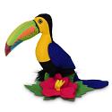 Annalee 7" Tiki Toucan - AIA 2024 - Mint - 911024