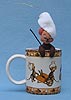 Annalee 3" Brown Mouse Ornament & Mug - Mint - 933302