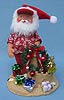 Annalee 7" Sand Castle Santa - Mint - 940502