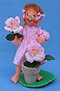 Annalee 7" Rosie Holding Rose - Mint - 966899