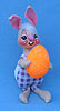 Annalee 7" Country Boy Bunny with Egg - Near Mint - B3-80