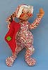 Annalee 18" PJ Girl Holding Stocking Open Eyes - Mint - C152-77ox