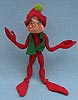 Annalee 10" Red Elf with Green Vest - Mint - EV-71rsm