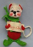 Annalee 7" Caroller Mouse - Mint / Near Mint - N141-71