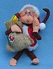 Annalee 7" Santa Monkey - Ooh Mouth - Mint - R180-81ooh