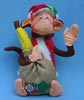 Annalee 12" Santa Monkey - Mint - R181-81