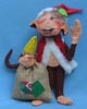 Annalee 12" Santa Monkey - Mint / Near Mint - R181-81w