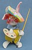 Annalee 7" Artist Bunny with Brush & Palette - Mint - S9-78xx