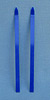 Annalee 6" Pair of Blue Plastic Skis - Mint - SKIBL